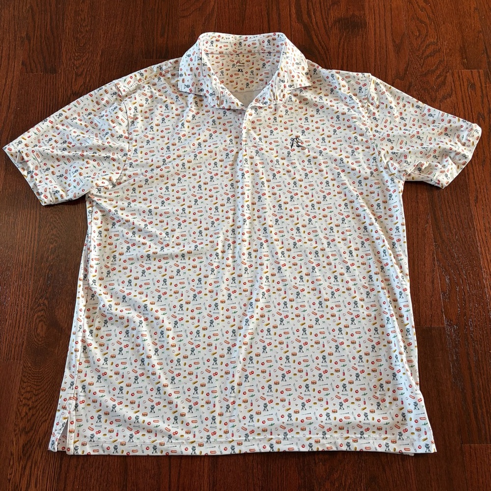 LIKE NEW Rhoback “The Grillmaster” Polo Size XL